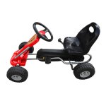Vidaxl kart à pédales rouge Vidaxl kart à pédales rouge