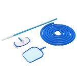 Vidaxl kit d'entretien de piscine 4 pcs
