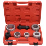 Vidaxl kit d'expandeur de tuyau 8 pcs acier au carbone et aluminium Vidaxl kit d'expandeur de tuyau 8 pcs acier au carbone et aluminium