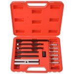 Vidaxl kit d'extracteurs de roulements de petit insert 16 pices