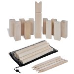 Vidaxl kit de jeu kubb en bois Vidaxl kit de jeu kubb en bois