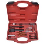 Vidaxl kit d'outils d'extraction bougie de prchauffage 16 pcs