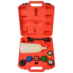 Vidaxl kit de remplisseur d'huile moteur 8 pices