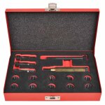 Vidaxl kit rparation filetage bougie de prchauffage 15 pcs m10x1, 0mm