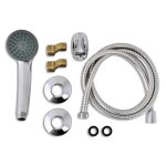 Vidaxl kit de robinet de douche chrome