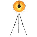 Vidaxl lampadaire e27 noir et dor 51 cm