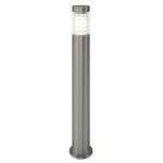 Vidaxl lampadaire d'extrieur acier inoxydable