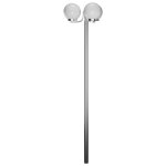 Vidaxl lampadaire de jardin 3 lampes 220 cm