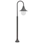 Vidaxl lampadaire de jardin e27 120 cm aluminium bronze