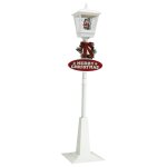 Vidaxl lampadaire de nol avec pre nol 180 cm led