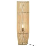 Vidaxl lampadaire sur pied osier 61 cm e27