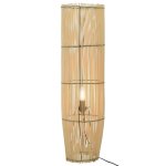Vidaxl lampadaire sur pied osier 72 cm e27