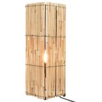 Vidaxl lampadaire sur pied roseau 60 w 52 cm e27