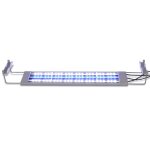 Vidaxl lampe � led pour aquarium 50 - 60 cm aluminium ip67