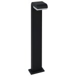 Vidaxl lampe led d'extrieur 9 w noir ovale