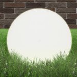 Vidaxl lampes  led sous forme de boule 2 pcs sphrique 50 cm pmma