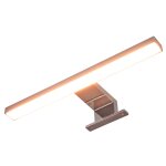 Vidaxl lampe de miroir 5 w blanc chaud