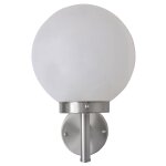 Vidaxl lampe murale acier inoxydable forme de boule