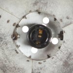 Vidaxl lampe murale industrielle argent 90x25 cm e27
