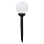 Vidaxl lampe solaire sphrique led de jardin 4 pcs 15 cm rvb