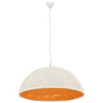 Vidaxl lampe suspendue blanc et doré Ø70 cm e27 Vidaxl lampe suspendue blanc et doré Ø70 cm e27