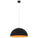 Vidaxl lampe suspendue noir et doré Ø50 cm e27 Vidaxl lampe suspendue noir et doré Ø50 cm e27