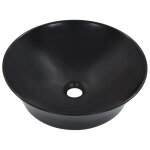 Vidaxl lavabo 41x12, 5 cm c�ramique noir