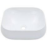 Vidaxl lavabo 44, 5 x 39, 5 x 14, 5 cm cramique blanc