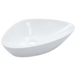 Vidaxl lavabo 58, 5 x 39 x 14 cm cramique blanc