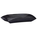 Vidaxl lavabo noir 50x35x10 cm marbre