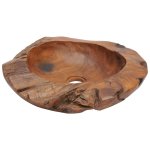 Vidaxl lavabo teck massif 45 cm
