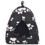 Vidaxl lit pour chats taille l noir