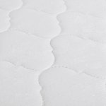 Vidaxl lit avec matelas  mmoire de forme gris clair tissu 120x200 cm