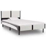 Vidaxl lit et matelas mousse  mmoire de forme similicuir 90x200 cm