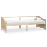 Vidaxl lit de repos 3 places bois de pin massif 90x200 cm Vidaxl lit de repos 3 places bois de pin massif 90x200 cm