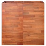 Vidaxl lit surlev de jardin bois d'acacia 100x100x100 cm
