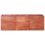 Vidaxl lit surlev de jardin bois d'acacia 150x50x50 cm
