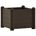 Vidaxl lit sur�lev� de jardin pp moka 43x43x35 cm