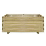 Vidaxl lit sur�lev� rectangulaire 100 x 50 x 40 cm bois