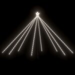 Vidaxl lumières d'arbre de noël int / ext 576 led blanc froid 3, 6 m Vidaxl lumières d'arbre de noël int / ext 576 led blanc froid 3, 6 m