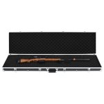 Vidaxl mallette pour arme  feu noir 134 x 35 x 12 cm aluminium