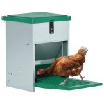Vidaxl mangeoire automatique pour volaille avec pdale 5 kg