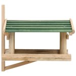 Vidaxl mangeoire  oiseaux bois de sapin 35x29, 5x21 cm