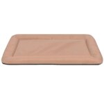 Vidaxl matelas pour chiens taille l beige Vidaxl matelas pour chiens taille l beige