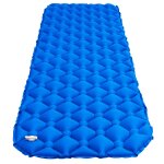 Vidaxl matelas gonflable 58x190 cm bleu