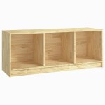 Vidaxl meuble tv 104x33x41 cm bois de pin massif