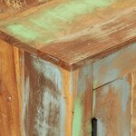 Vidaxl meuble tv 110x30x53 cm bois de rcupration massif
