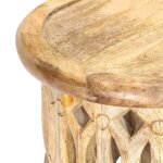 Vidaxl meuble tv 120 x 30 x 40 cm bois massif de manguier
