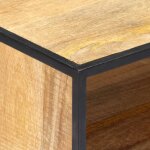 Vidaxl meuble tv 120 x 30 x 45 cm bois solide de manguier