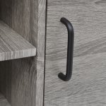 Vidaxl meuble tv 120 x 40 x 45 cm gris